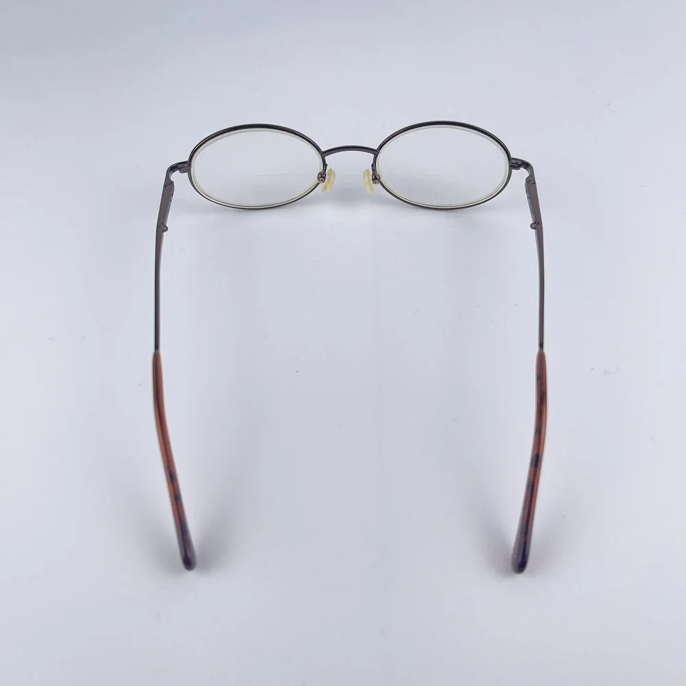 Hilco A2 Eyewear SG102 Unisex Eyeglasses Frame Brown‎ Full Rim Oval 49-19-135mm
